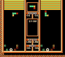 Tetris [Tengen] screenshot 5 for NES